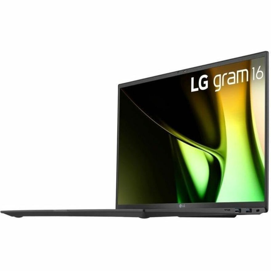 LG gram 16Z90S-V.APC5U1 16" Notebook - WQXGA - 60 Hz - Intel Core Ultra 7 1st Gen 155H - 16 GB - 512 GB PCI Express NVMe 4.0 SSD - Charcoal Gray