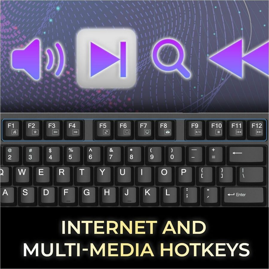 Adesso Multi-OS Mechanical Keyboard With CoPilot AI Hotkey