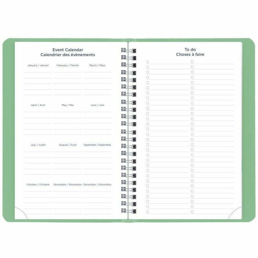 Blueline Academic Weekly Planner Fashion 2026-2027, Bilingual