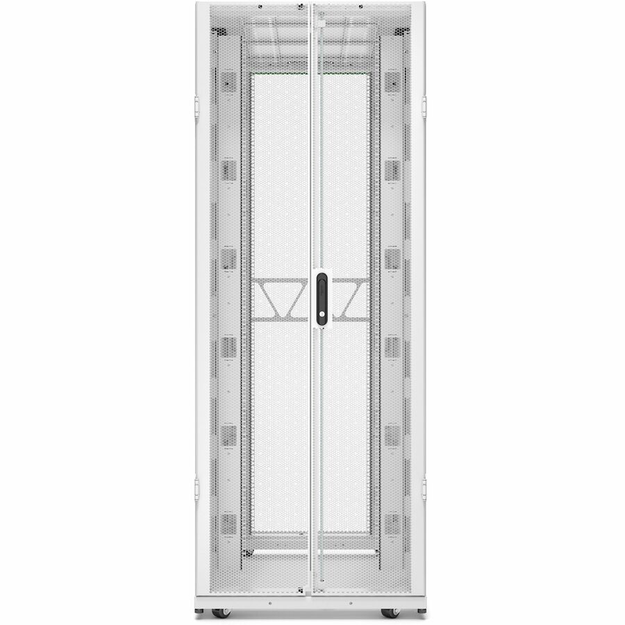 APC NetShelter SX Server Rack Gen 2, 42U, 1991H x 750W x 1200D mm, with Sides, White [TAA]