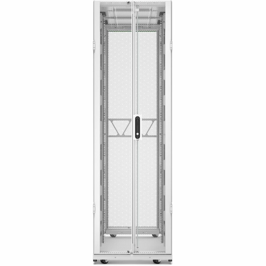 APC NetShelter SX Server Rack Gen 2, 42U, 1991H x 600W x 1200D mm, with Sides, White [TAA]