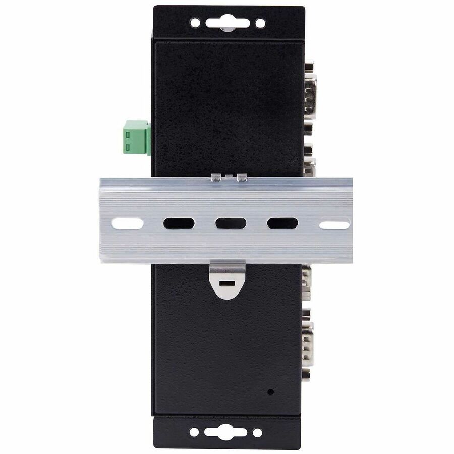 StarTech 4-Port Serial to Ethernet Adapter, IP Serial Device Server For RS232 Devices, Wall/DIN Rail Mount, LAN To DB9 Converter, TAA