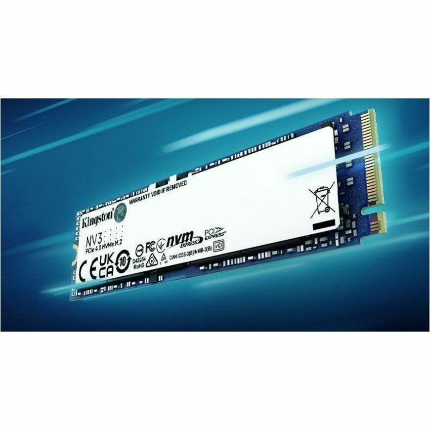 Disque SSD NV3 1 To - M.2 2280 Interne - PCI Express NVMe (PCI Express NVMe 4.0 x4) Kingston