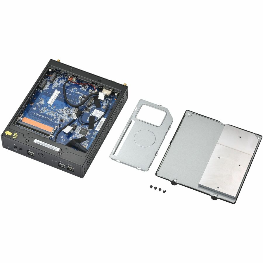 Shuttle XPC slim DS50U3 Barebone System - Slim PC - 1 x Processor Support - 1 Core i3 13th Gen i3-1315U 1.20 GHz Dual-core (2 Core)