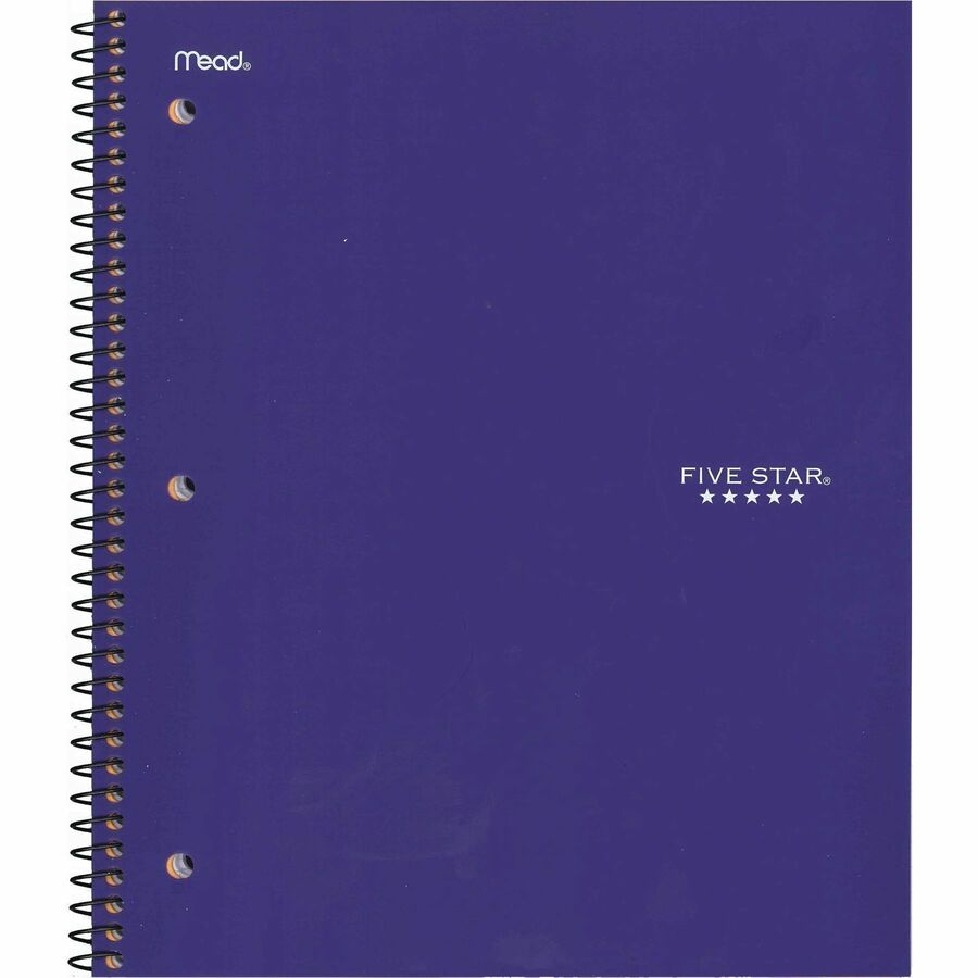 Five Star Wirebound, 1-Subject Premium Heavy Weight Notebook, 11" X 8-1/2" , 100 Sheets