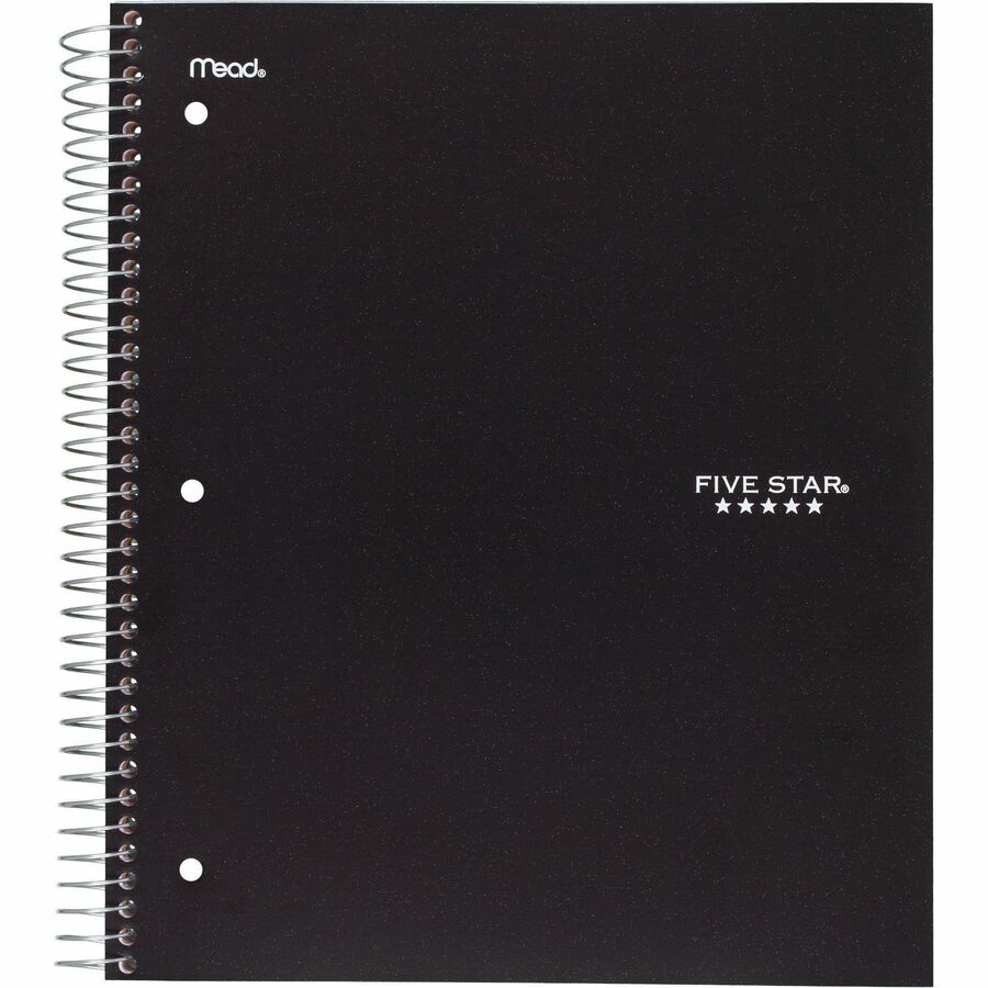 Five Star Wirebound, 2-Subject Notebook, 11" X 10-5/16" , 120Sheets