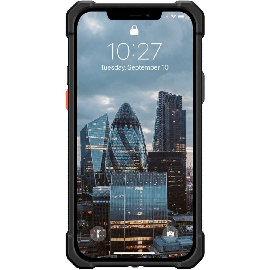 Workflow Battery Case for Apple iPhone 15 - Black - Hand Strap