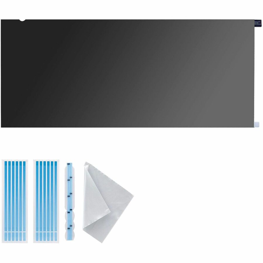 StarTech Privacy Screen For Dell P3424WE Curved Ultrawide 21:9 Monitor, Double-Sided, Computer Desktop Monitor Screen Protector, TAA