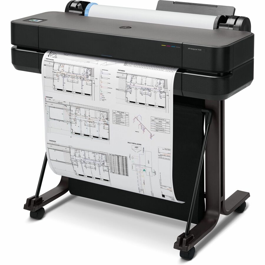 HP Designjet T630 A0 Inkjet Large Format Printer - Includes Printer - 24" Print Width - Color