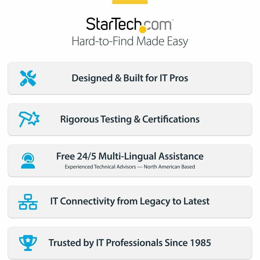 StarTech 12-Outlet Horizontal Rack Mount Metered PDU, 1U Server Power Strip w/Surge Protector, 125V/15A, 8ft (2.4m) Power Cord, TAA