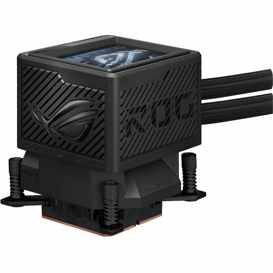 ASUS ROG RYUJIN III 360 ARGB EXTREME 360 mm AIO cooler with 3.5-inch LCD and ARGB lighting — alternate view 5