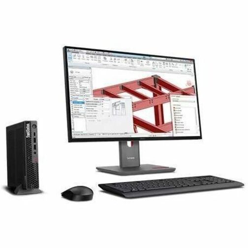 Lenovo - Poste de travail ThinkStation P3 Gen 2 30K5004MUS - 1 x Intel Core Ultra 7 265 - 16 Go - 512 Go SSD - Mini - Noir