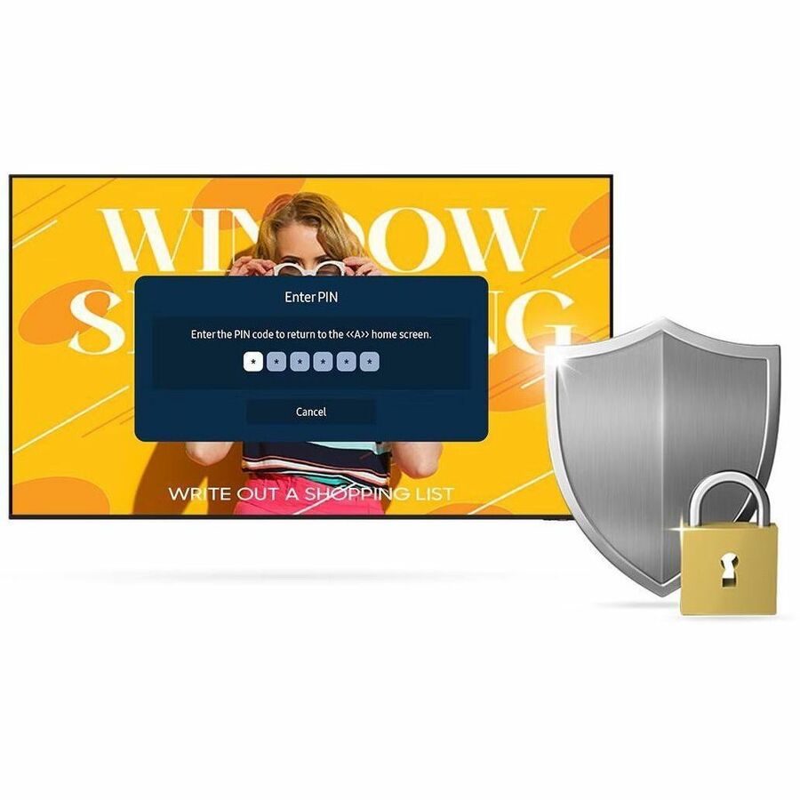 Samsung - Écrans à affichages dynamiques BE55FX-H