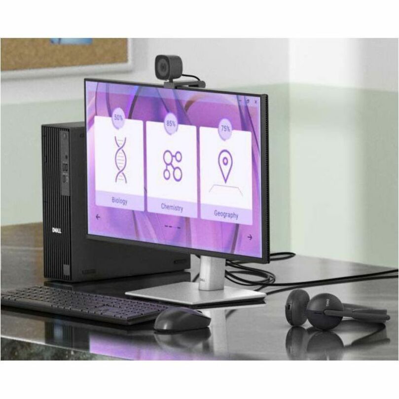 Dell Pro Slim QCS1255 Desktop Computer - AMD Ryzen 5 8500G - 16 GB - 512 GB PCI Express NVMe 4.0 SSD - Slim PC - Standard Black — Alternate-Image5 image 12