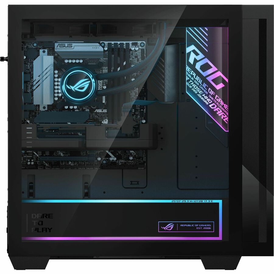 Asus ROG GM700 GM700TZ-PB564 Gaming Desktop Computer - AMD Ryzen 5 8400F - 16 GB - 1 TB PCI Express NVMe 4.0 SSD - Black — Alternate-Image5 image 16
