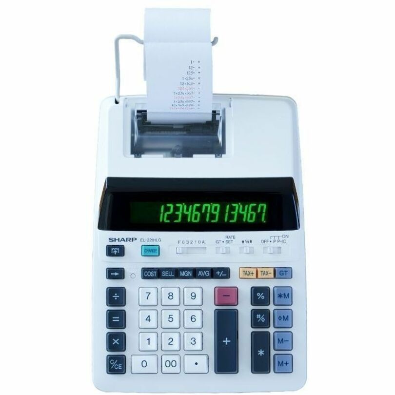 Sharp - Calculatrice à imprimante