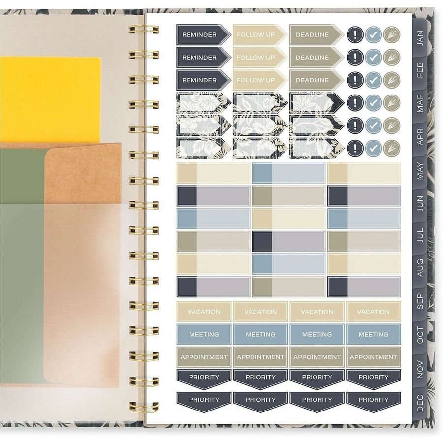 Picture of Cambridge Denim Blooms Monthly Planner