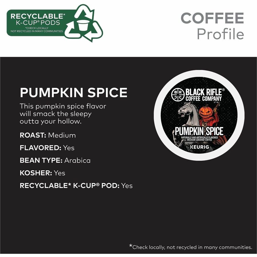 Picture of Black Rifle K-Cup, Pod Pumpkin Spice Coffee