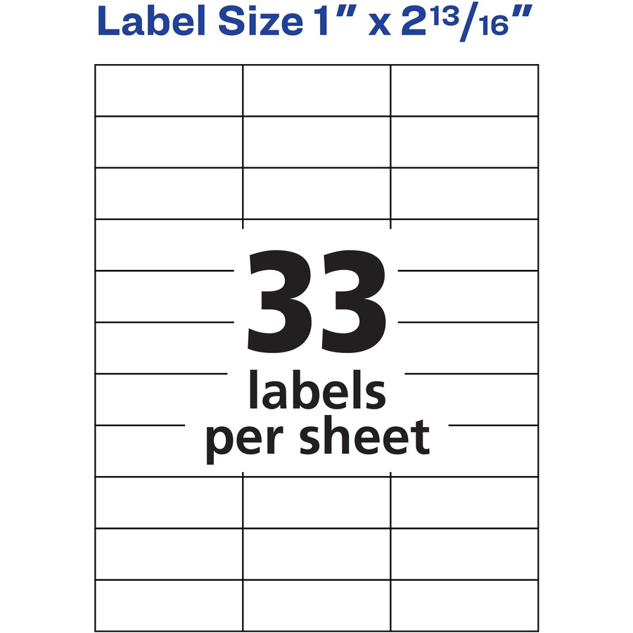 Avery® Copier Address Labels Address / Shipping Labels Avery