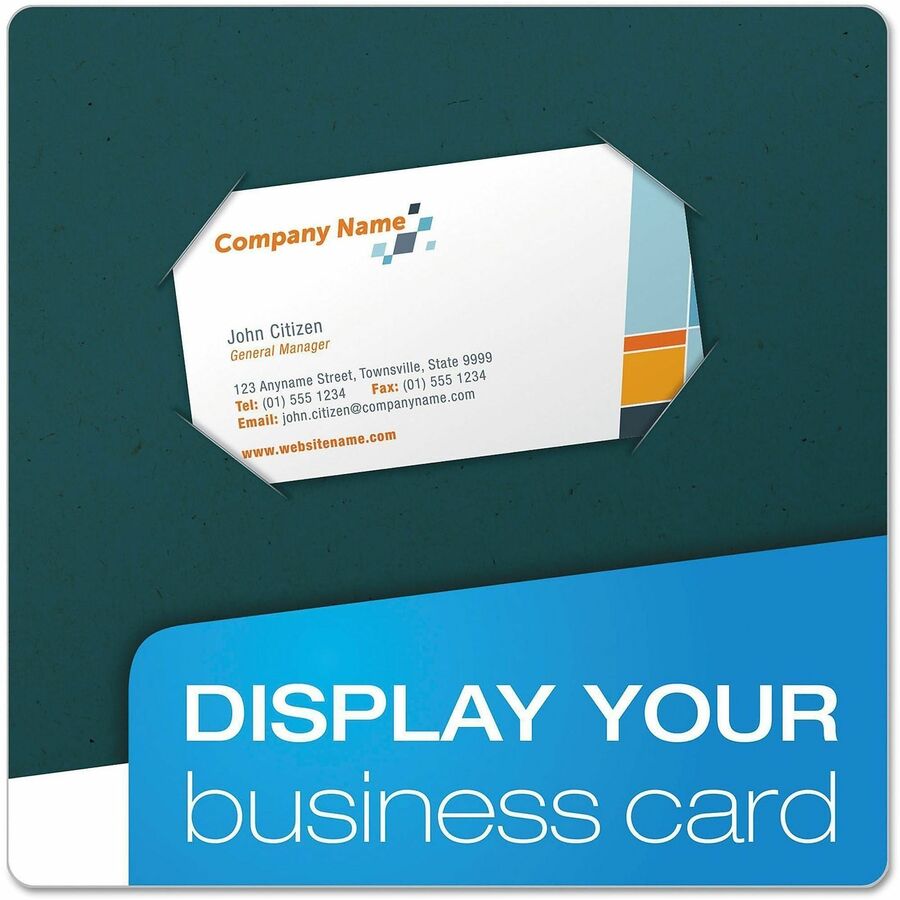 Oxford - EarthWise format lettre Recycl&eacute; Chemise à pochette