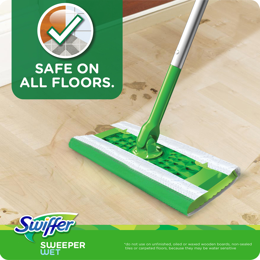Swiffer Sweeper Wet Cloths - Green - Mops & Mop Refills - PGC35154