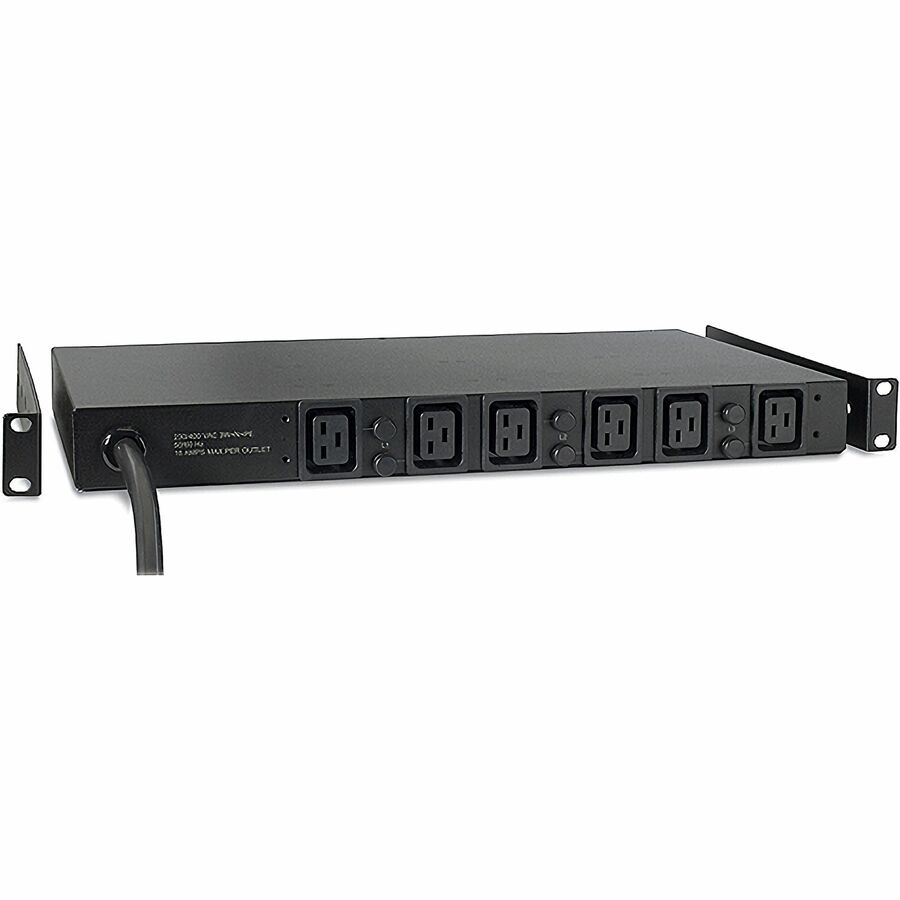 APC NetShelter Basic Rack PDU, 1U, 14.4kW, 208V, 6 C19 outlet