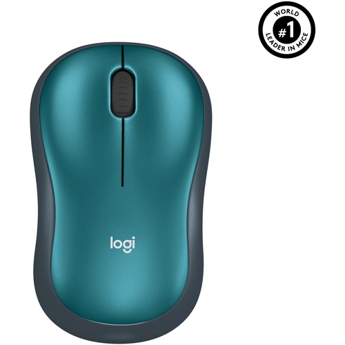 Logitech M185 Wireless Mouse - USB - 1000 dpi - 3 Button(s) - Blue ...