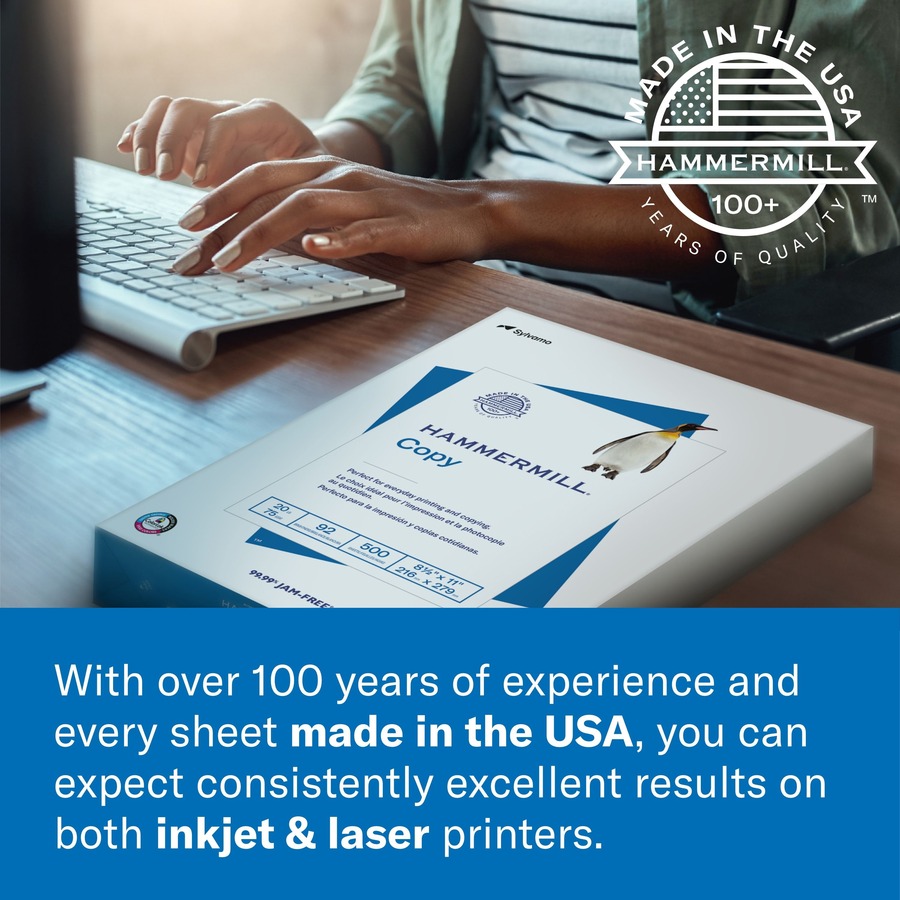 Hammermill Printer Paper, 28lb Premium Laser Print, 8.5x11, White