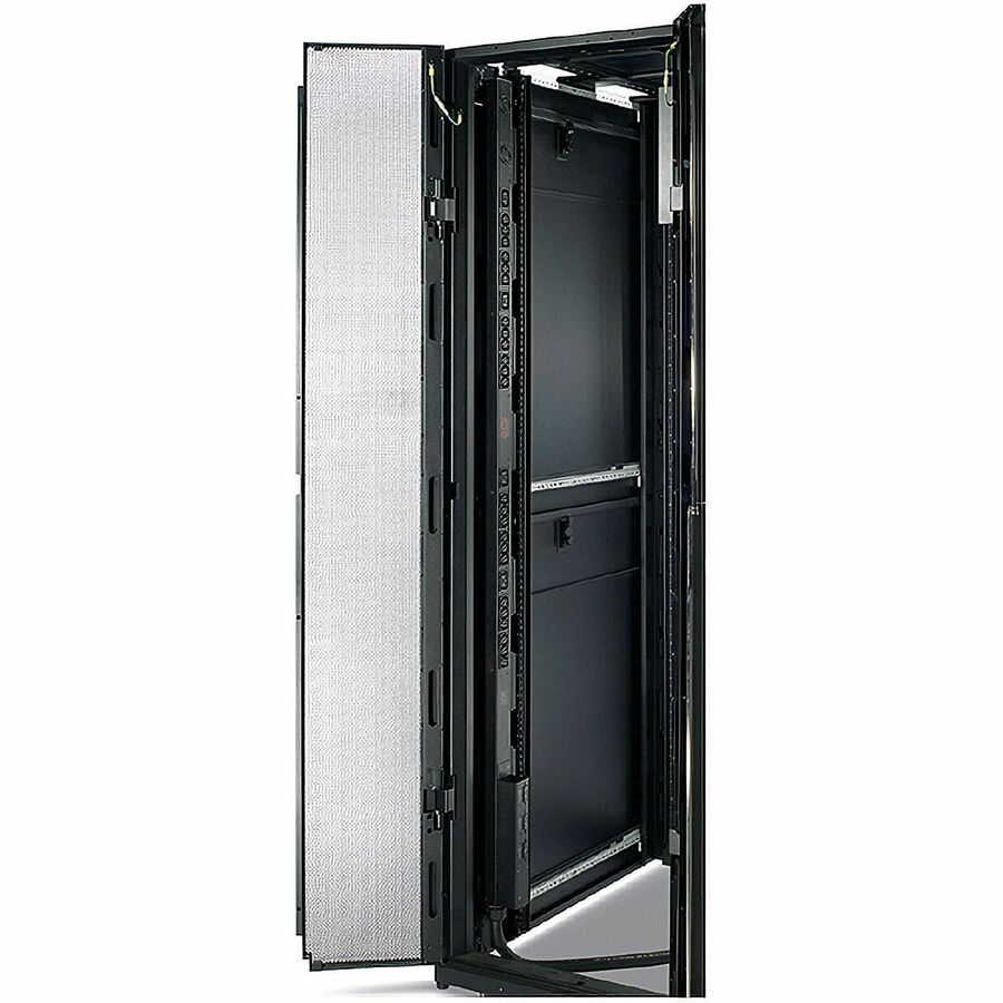 APC NetShelter Basic Rack PDU, Zero U, 14.4kW, 208V, 24 C13, 4 C19, 2 NEMA L6-30R outlet, 3ft input Cord