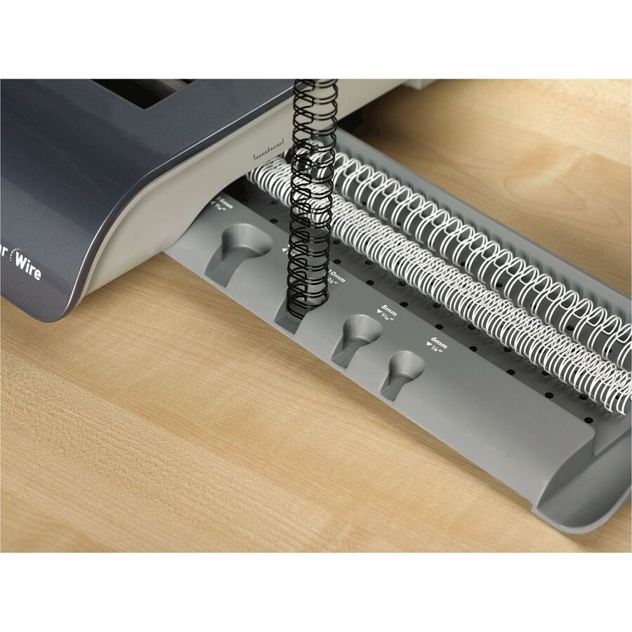 Fellowes Quasar&#8482; Manual Wire Binding Machine w/ Starter Kit