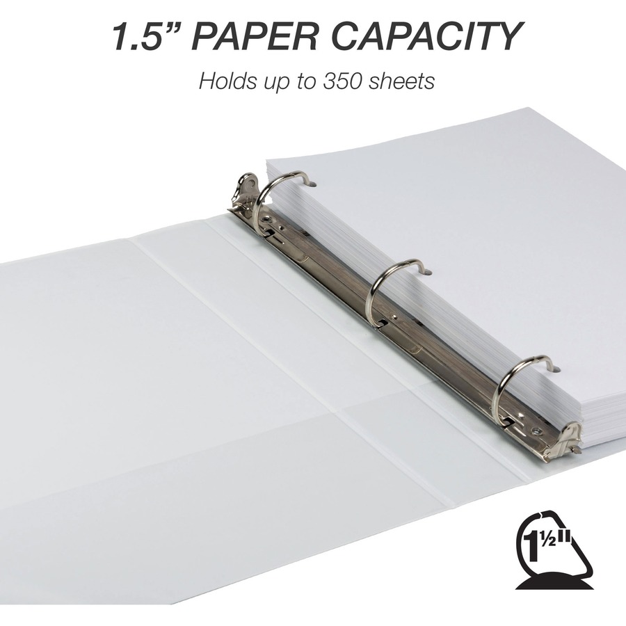 Earth's Choice Plant-Based Economy Round Ring View Binders, 3 Rings, 3  Capacity, 11 x 8.5