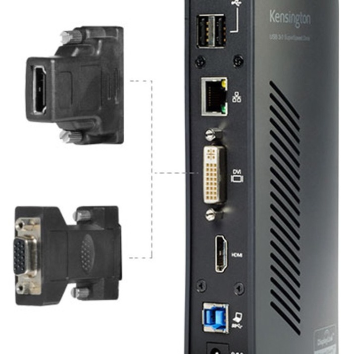 Kensington USB 3.0 Docking Station with Dual DVI/HDMI/VGA Video (sd3500v)