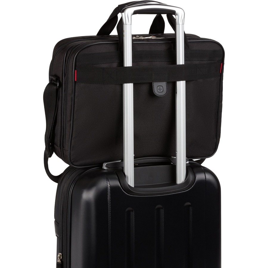 WENGER & SWISSGEAR BY GROUP III WENGER MAINFRAME CASE TRIPLE GUSS 15.6IN LAPTOP BLACK — alternate view 6