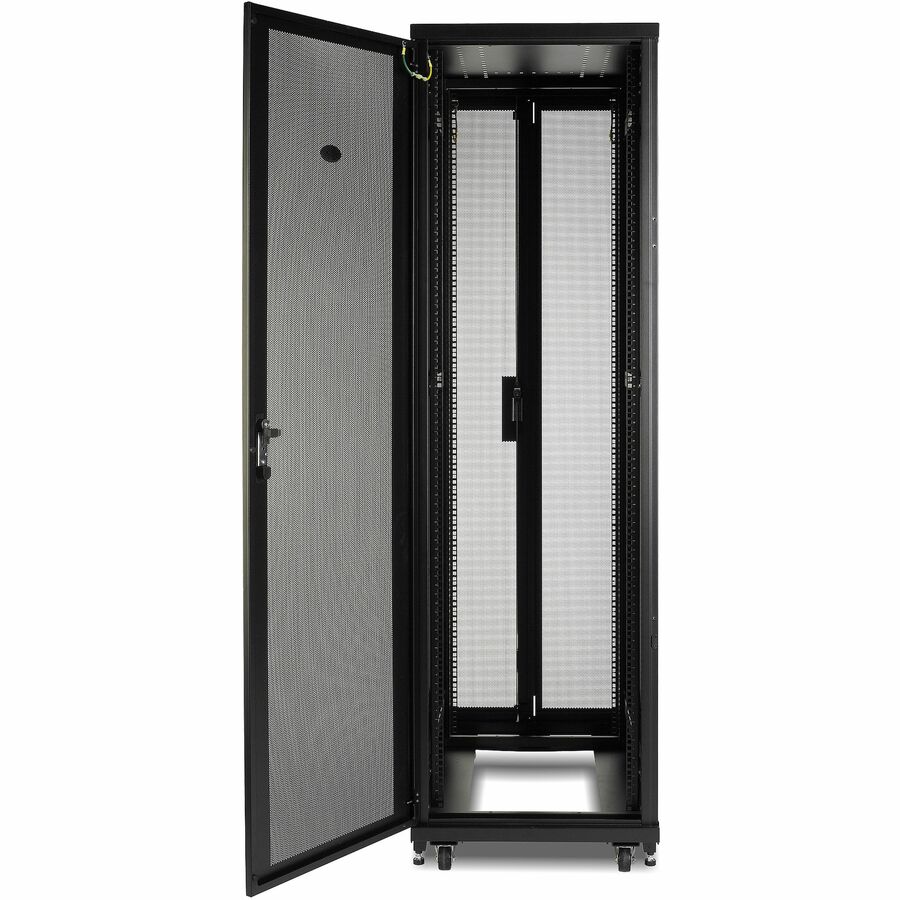 APC NetShelter SV, Server Rack Enclosure, 42U, 600W x 1060 D mm, with Sides, Black, Single Rack Unassembled