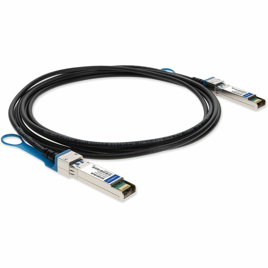 AddOn Cisco&reg; SFP-H10GB-CU1M to Dell Force10&reg; CBL-10GSFP-DAC-1M Compatible TAA Compliant 10GBase-CU SFP+ to SFP+ Direct Attach Cable (Passive Twinax, 1m)