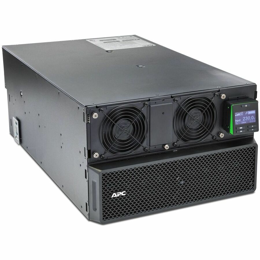 APC Smart-UPS On-Line, 8kVA/8kW, Rackmount 6U, 208V, 4x L6-20R+2x L6-30R NEMA outlets, Network Card+SmartSlot, Extended runtime, W/ rail kit