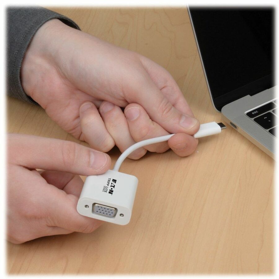 Eaton Tripp Lite Series USB-C to VGA Adapter with Alternate Mode - DP 1.2