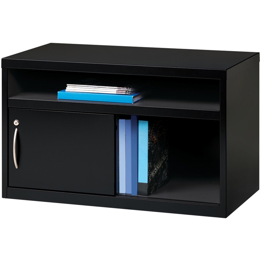 Lorell Sliding Door Lateral Credenza Sliding Door Credenza Clark