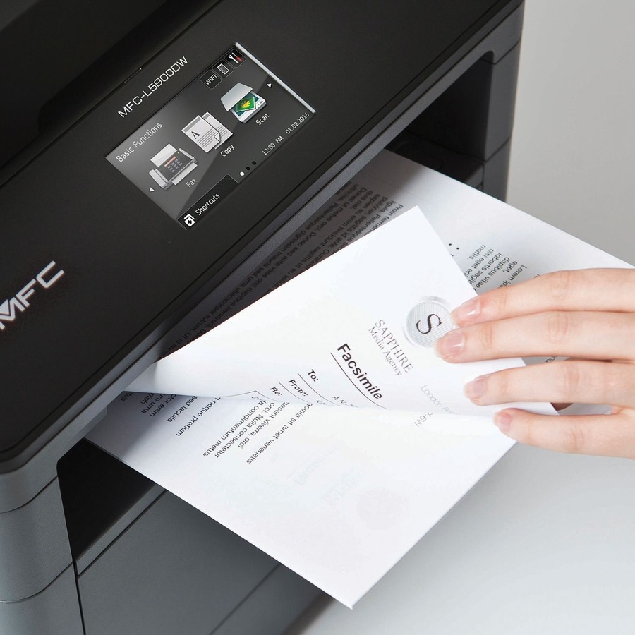 Brother Mfc L5900dw Laser Multifunction Printer Monochrome Duplex Printers And Multifunction 7706