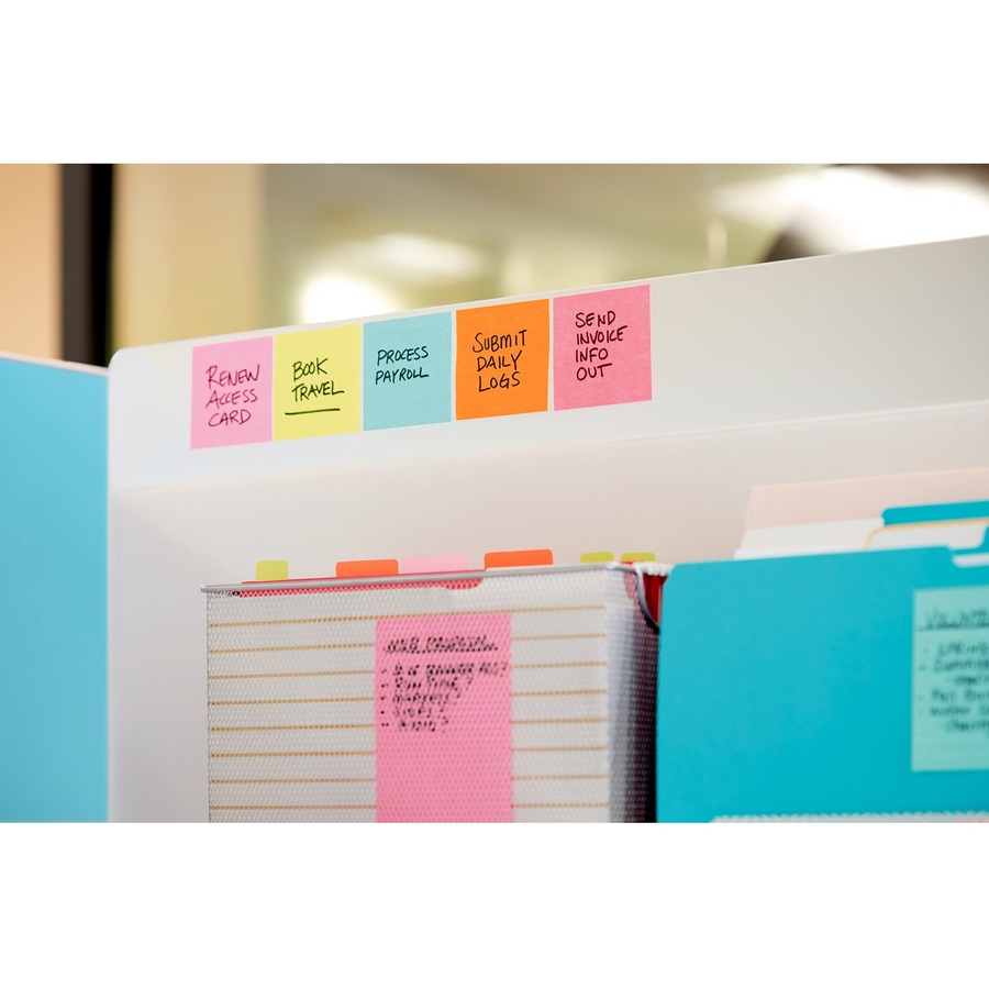 Post-it® Super Sticky Notes Cabinet Pack - Energy Boost