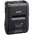 Brother RuggedJet RJ-2140 Direct Thermal Printer - Monochrome - Portable - Label/Receipt Print - USB - Wireless LAN - Battery Included - Black