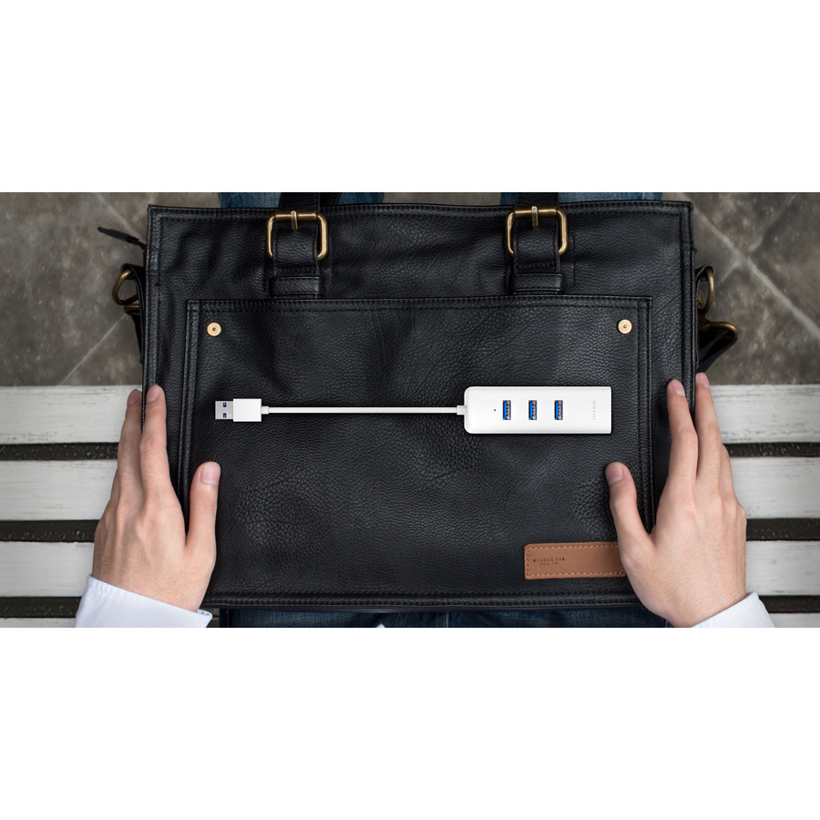 TP-Link (UE330) - USB 3.0 to Ethernet Adapter, Portable 3-port USB Hub with 1 Gigabit