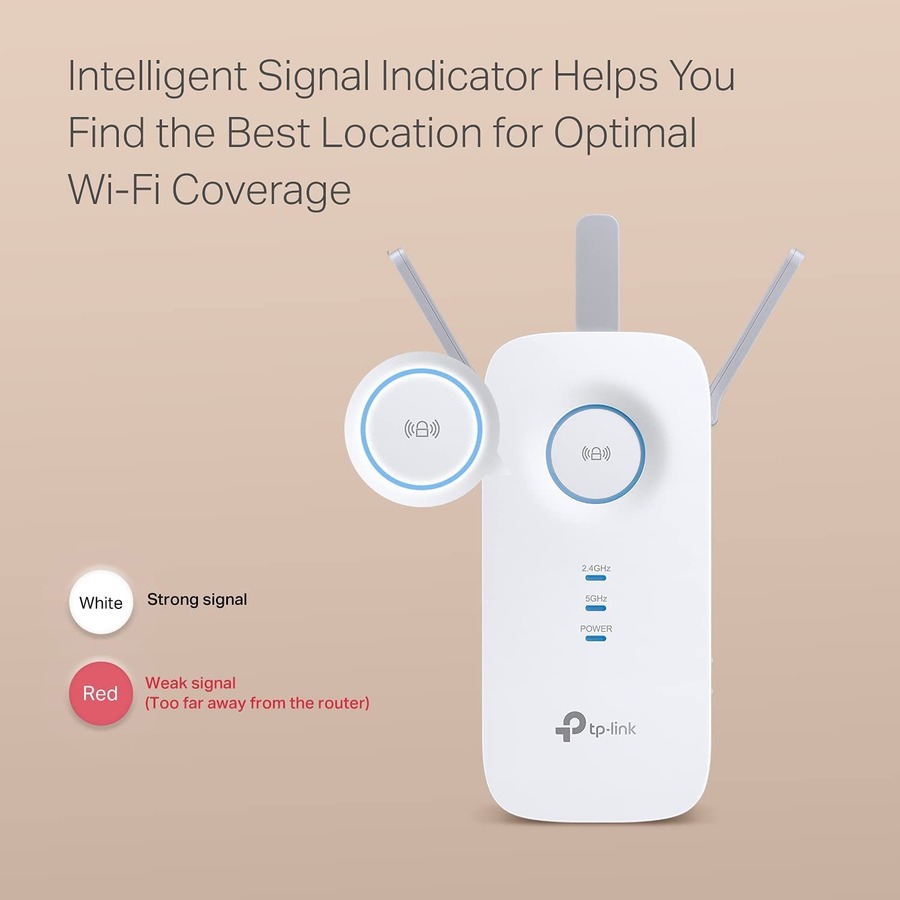 Prolongateur de port&eacute;e Wi-Fi RE550 - TP-Link