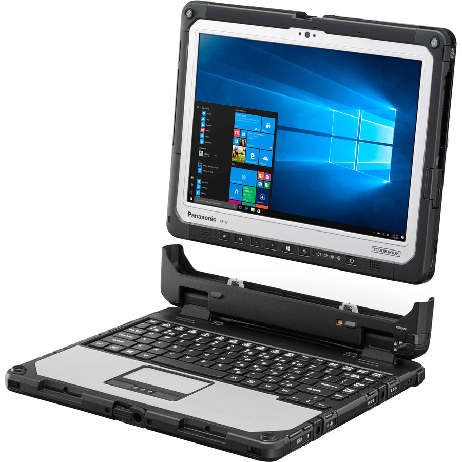 Panasonic Toughbook CF-33 CF-33LE-11VM Tablet - 12" - Core i5 7th Gen i5-7300U Dual-core (2 Core) 2.60 GHz - 16 GB RAM - 16 GB SSD - Windows 10 Pro