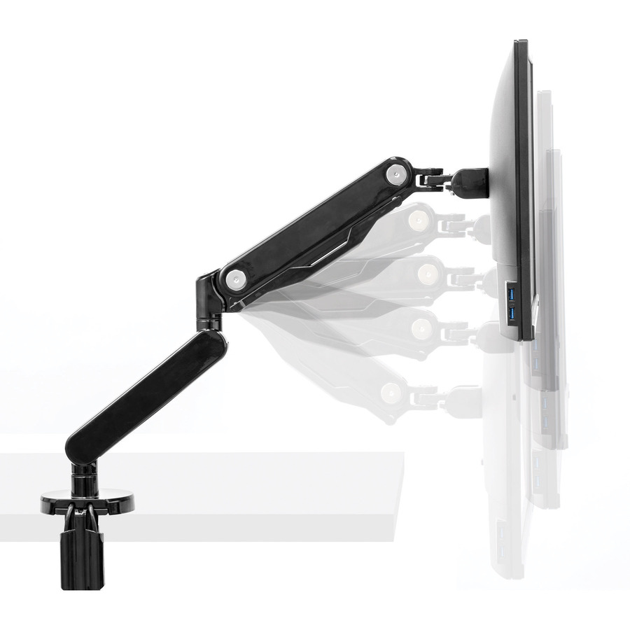 Fellowes Platinum Series Single Monitor Arm - 1 Display(s) Supported30" Screen Support - 9.07 kg Load Capacity - 1 Each - Monitor Arms - FEL8043301