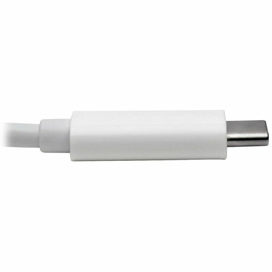 Tripp Lite by Eaton USB C Docking Station Adapter 4K w/ HDMI, VGA, Gigabit Ethernet, USB-A Hub White, Thunderbolt 3 Compatible