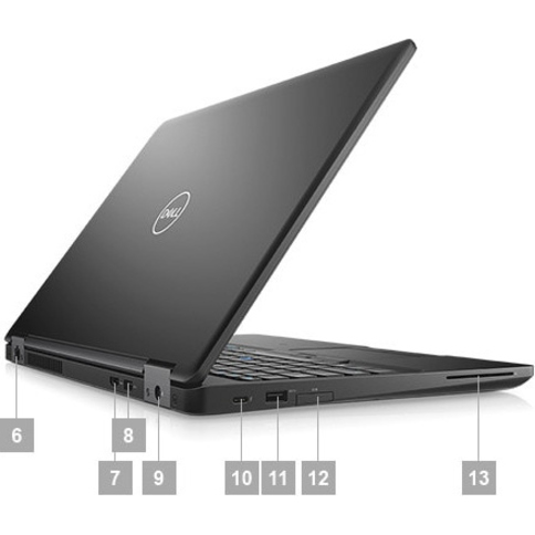 Dell Latitude 5000 5590 15.6" Notebook - 1920 x 1080 - Intel Core i7 8th Gen i7-8650U Quad-core (4 Core) 1.90 GHz - 16 GB Total RAM - 512 GB SSD