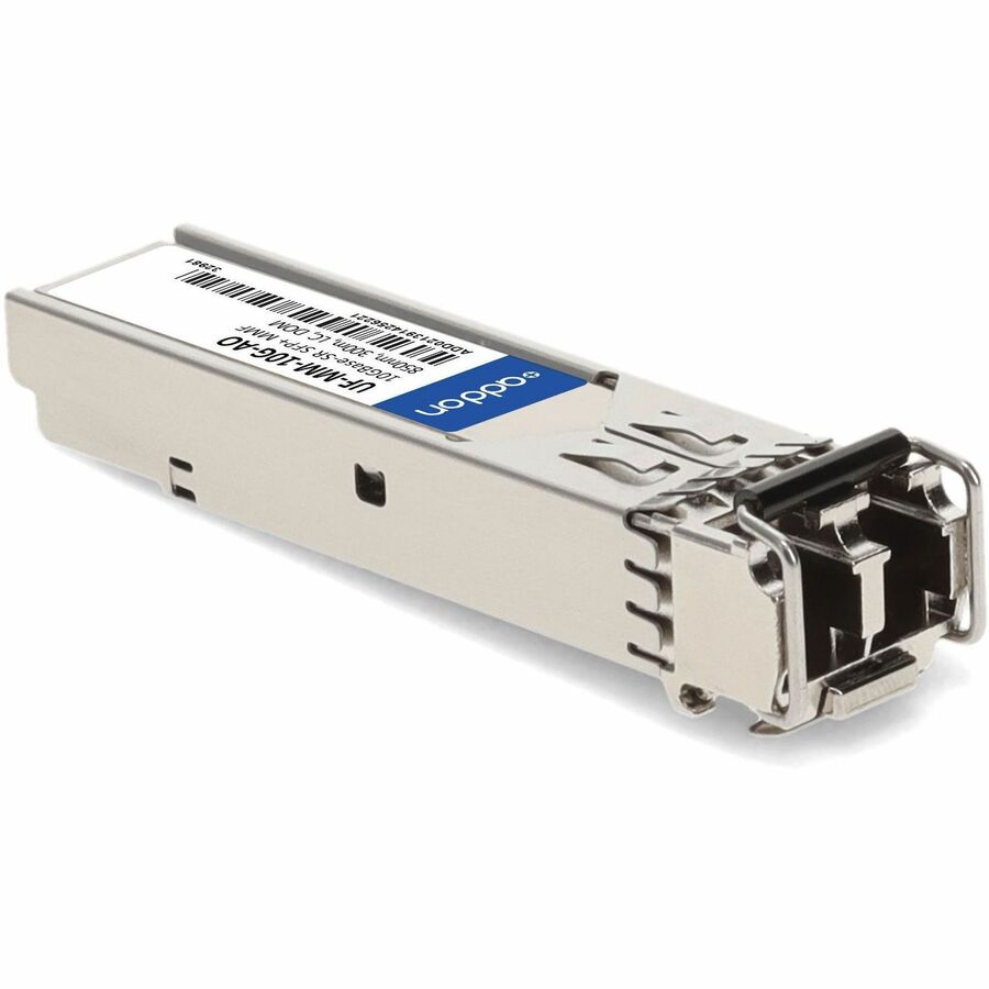 AddOn Ubiquiti UF-MM-10G compatible 10G SFP+ multimode transceiver with LC connector and 850 nm wavelength — alternate view 6