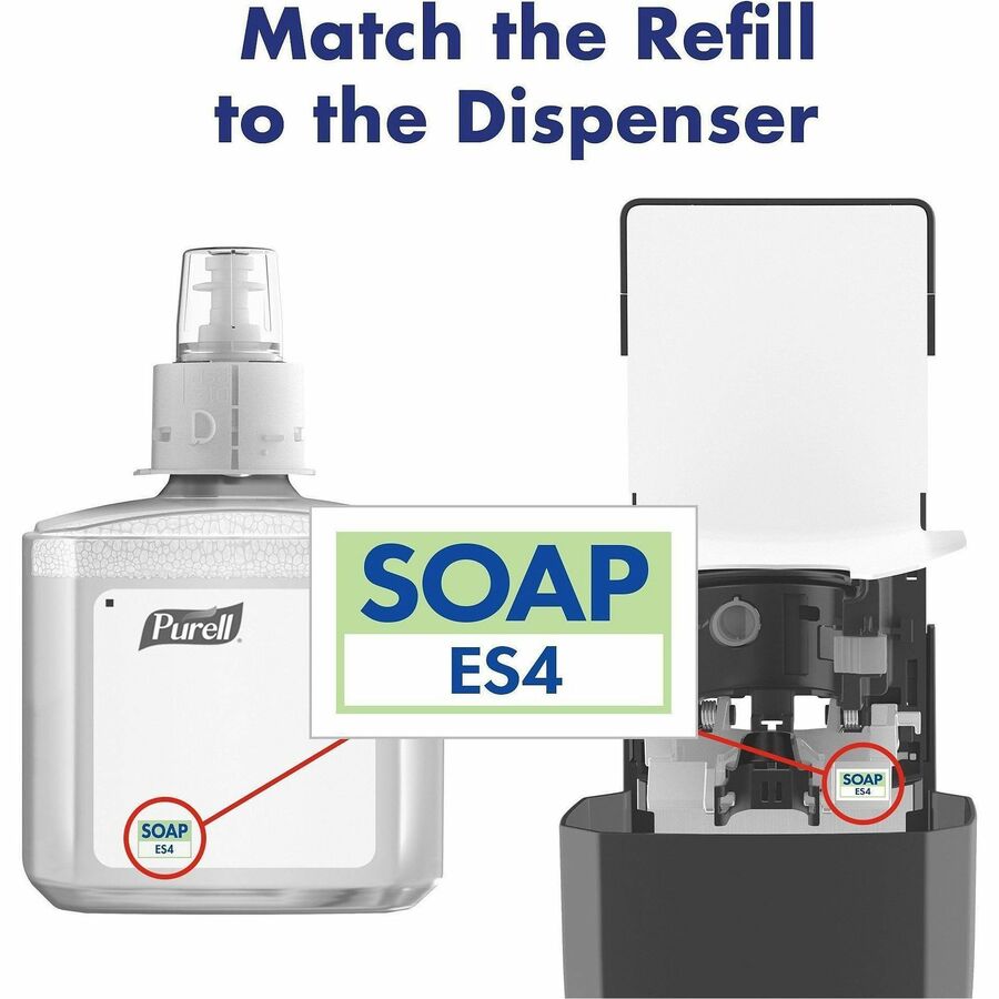 PURELL&reg; ES4 Soap Dispenser, Push-Style