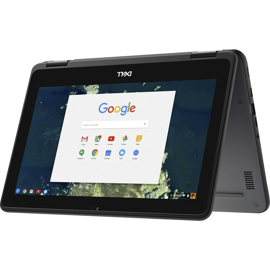 Dell Chromebook 5000 11 5190 11.6" Touchscreen Convertible 2 in 1 Chromebook - 1366 x 768 - Intel Celeron N3350 Dual-core (2 Core) 1.10 GHz - 4 GB Total RAM - 32 GB Flash Memory